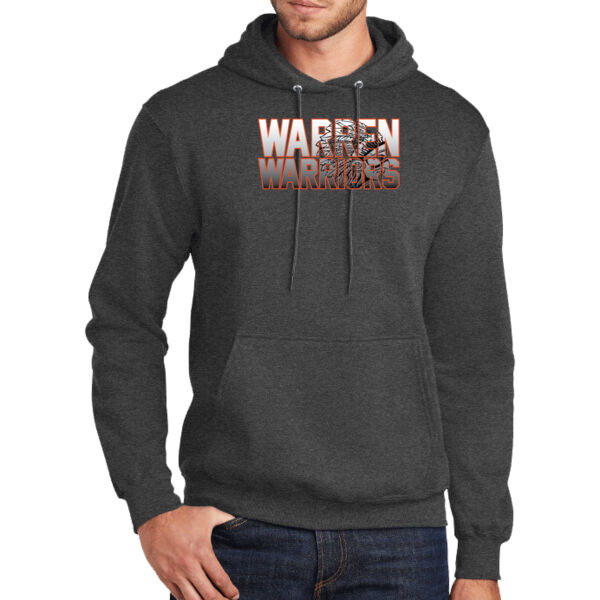 Warren Back to School 2026 Logo 1 - Tall Core Fleece Pullover Hooded Sweatshirt Thumbnail