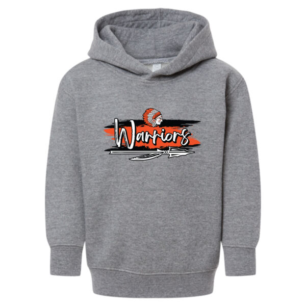 Warren Back to School 2026 Logo 3 - Toddler Pullover Fleece Hoodie Thumbnail