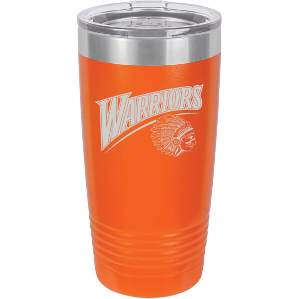 Warren Back to School 2026 Logo 2 - Premium Polar Camel Ringneck 20 oz. Tumbler Thumbnail